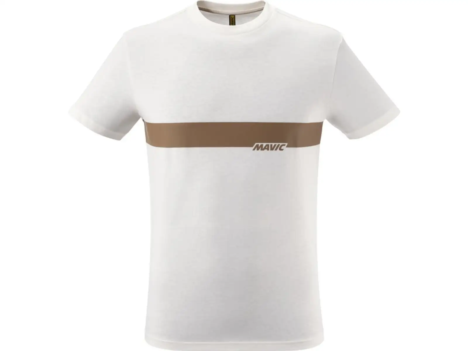 Mavic Corporate Stripe pánské triko krátký rukáv White Bronze