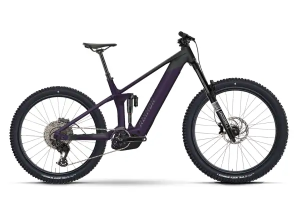 Raymon Vamok Pro smoke lavender/black celoodpružené elektrokolo