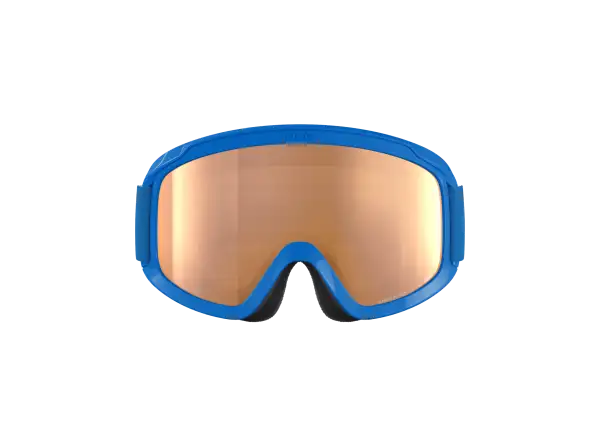 POC POCito Retina dětské lyžařské brýle Fluorescent Blue/Partly Sunny Light Orange