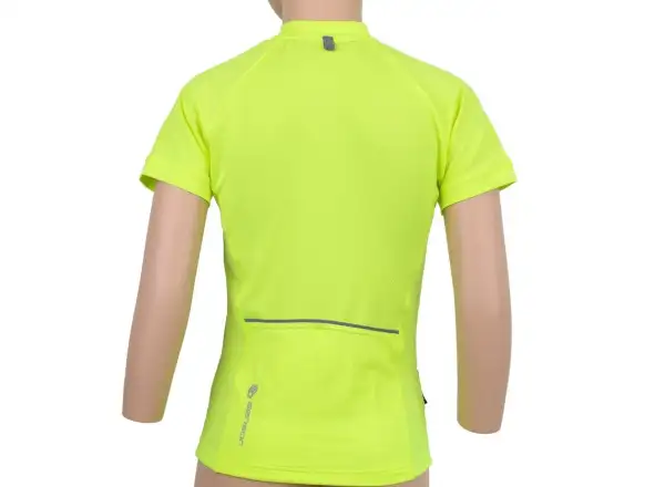 Sensor Coolmax Entry dětský dres krátký rukáv neon yellow Clown