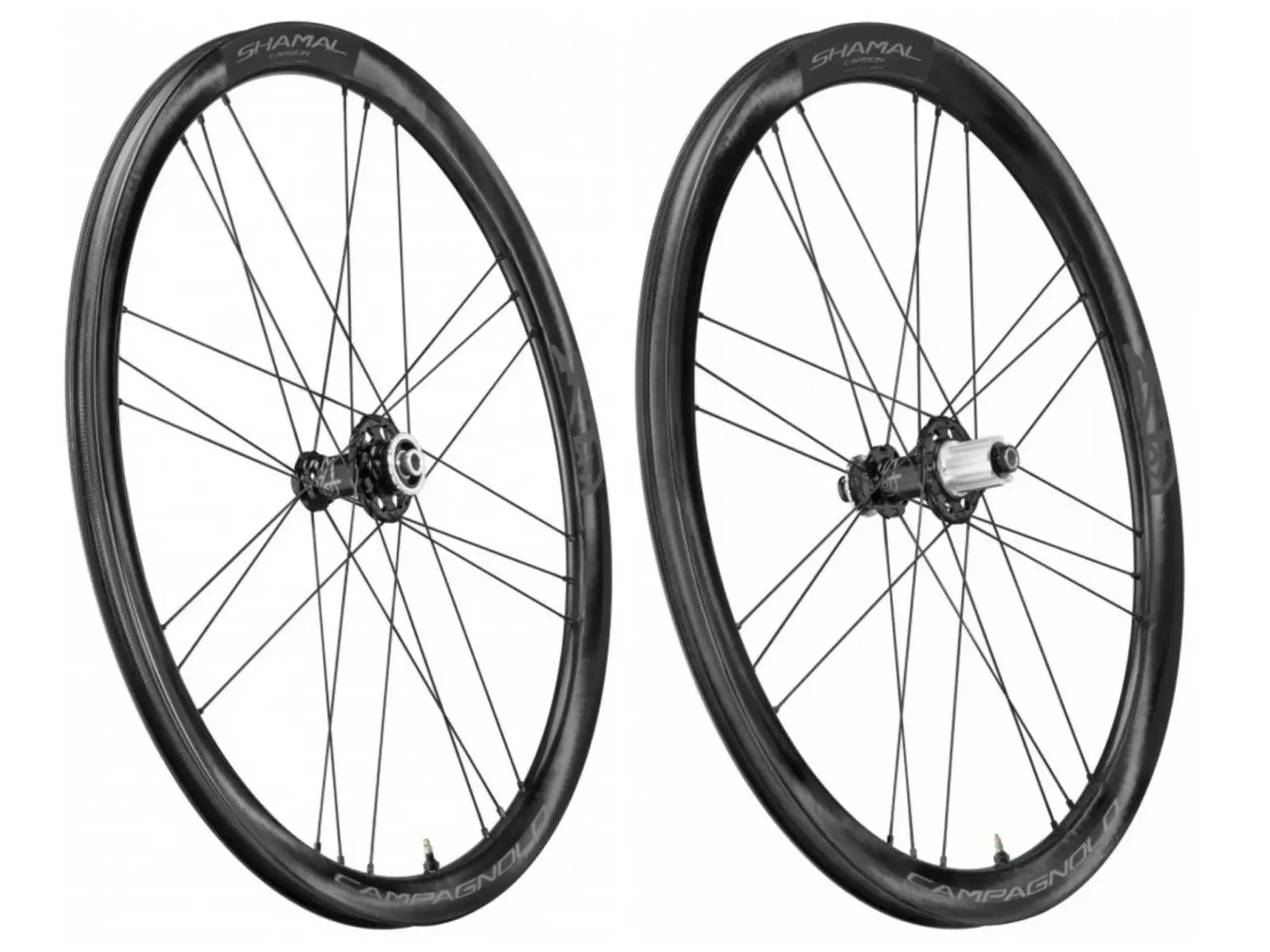 Campagnolo Shamal Carbon C21 2WF DB plášťová zapletená kola, HH12, N3W