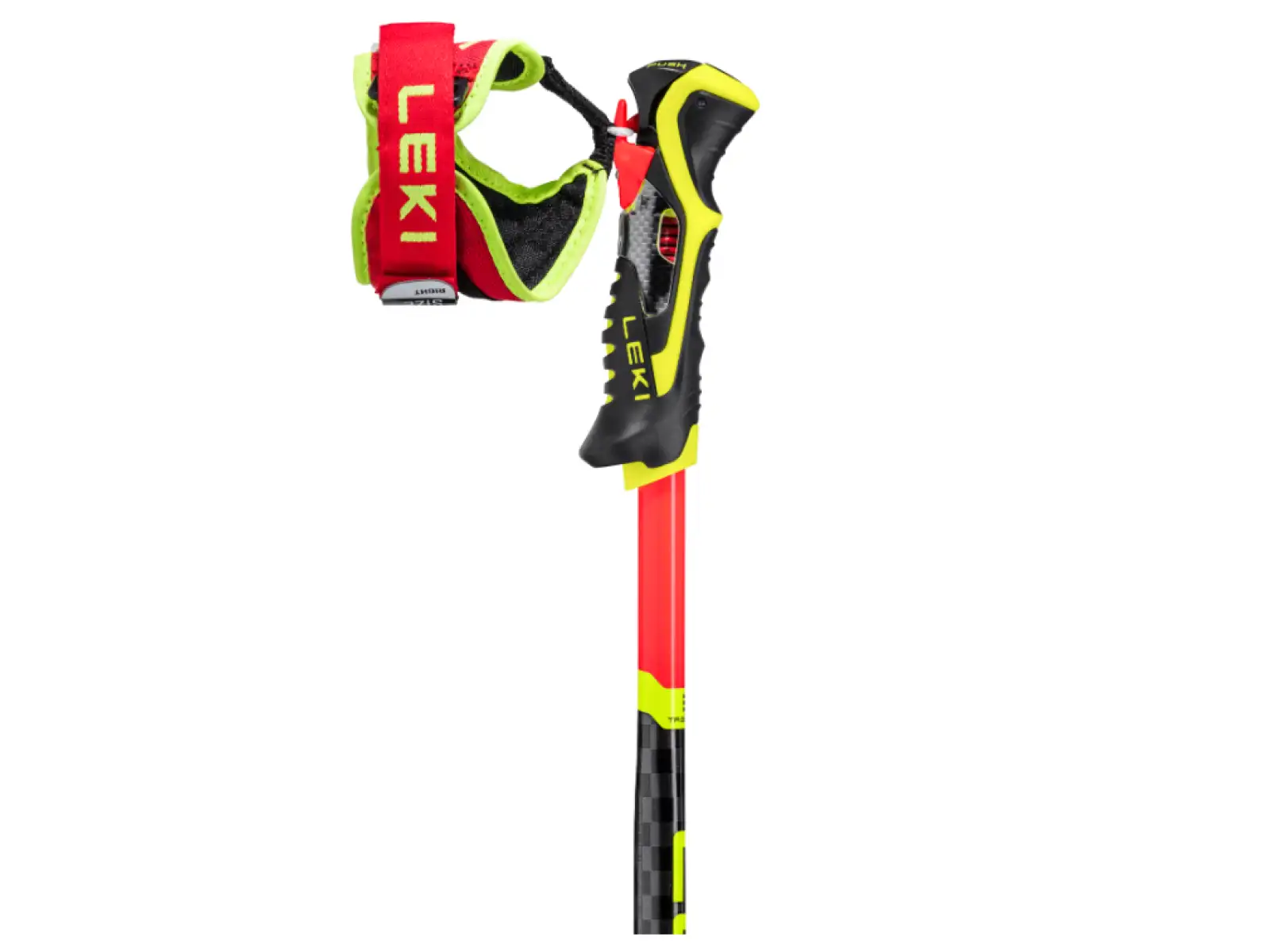 Leki WCR TBS SL 3D sjezdové hole Bright Red/Black/Neonyellow