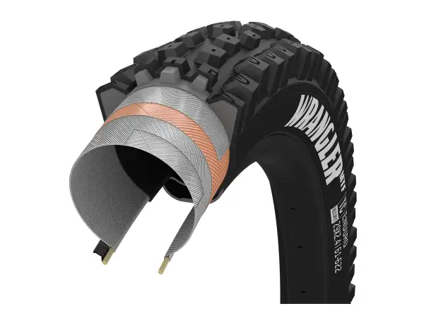 Goodyear Wrangler MTF Enduro Tubeless Complete 29x2,40" MTB plášť kevlar
