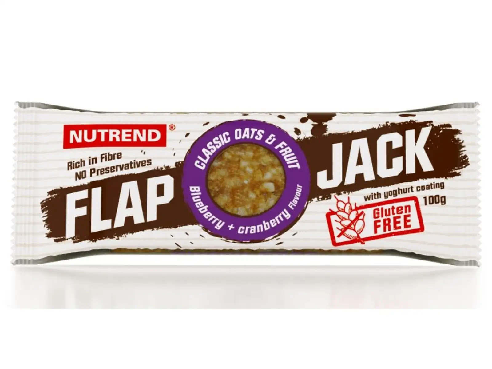 Nutrend Flapjack 100g tyčinka čokoláda a banán