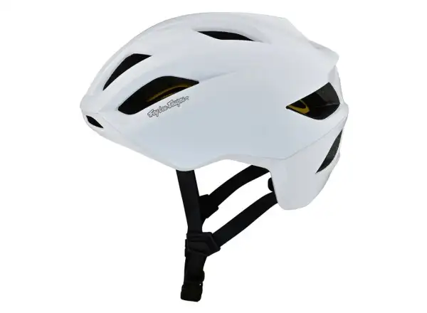 Troy Lee Designs Grail Mips Badge přilba Orbit White