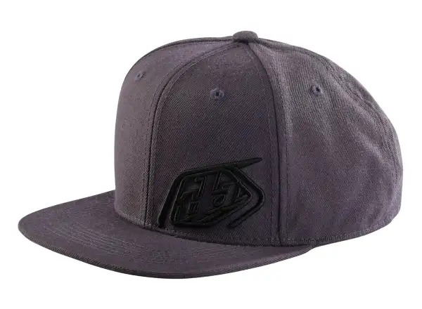 Troy Lee Designs Slice Snapback kšiltovka Gray/Charcoal