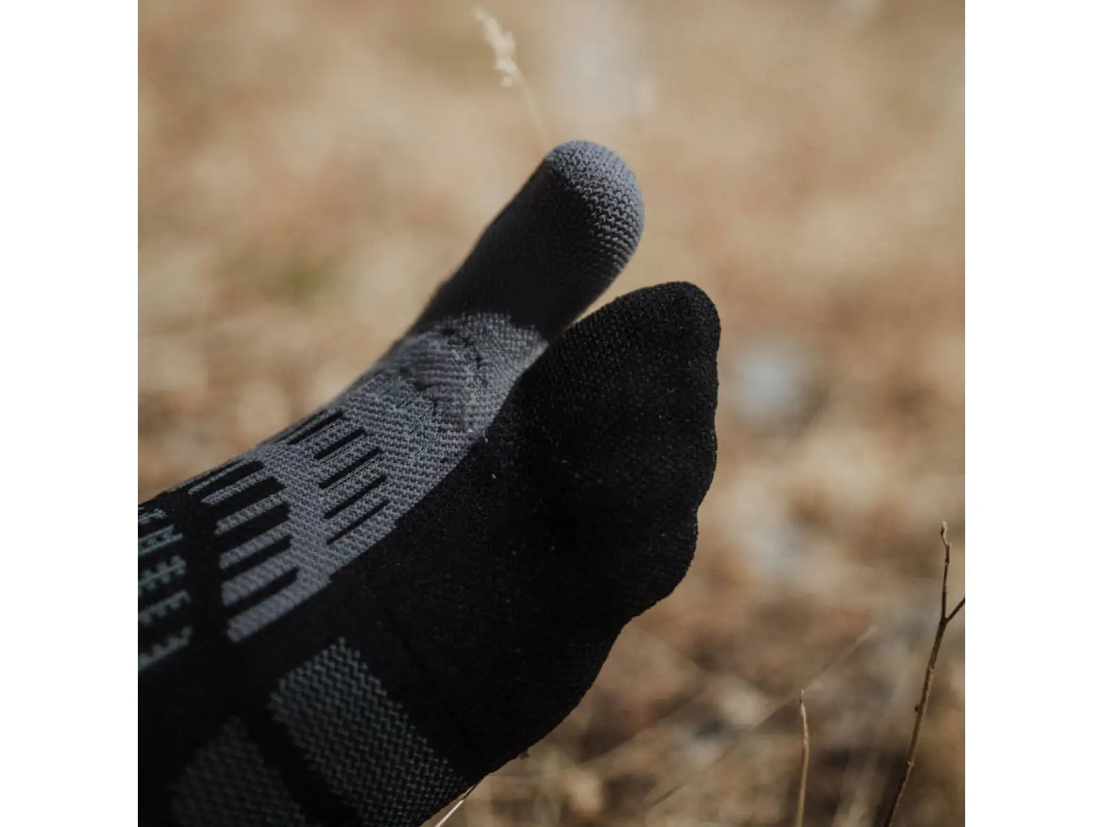 Sidas T-Free Trail běžecké ponožky Black/Grey