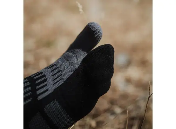 Sidas T-Free Trail běžecké ponožky Black/Grey