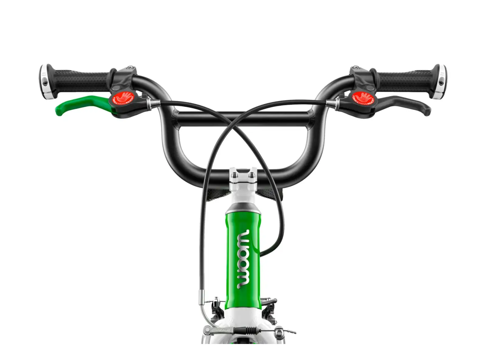 Woom 1 Plus dětské odrážedlo 14" Green