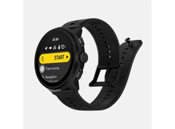 Suunto Run chytré hodinky silikonový pásek All Black