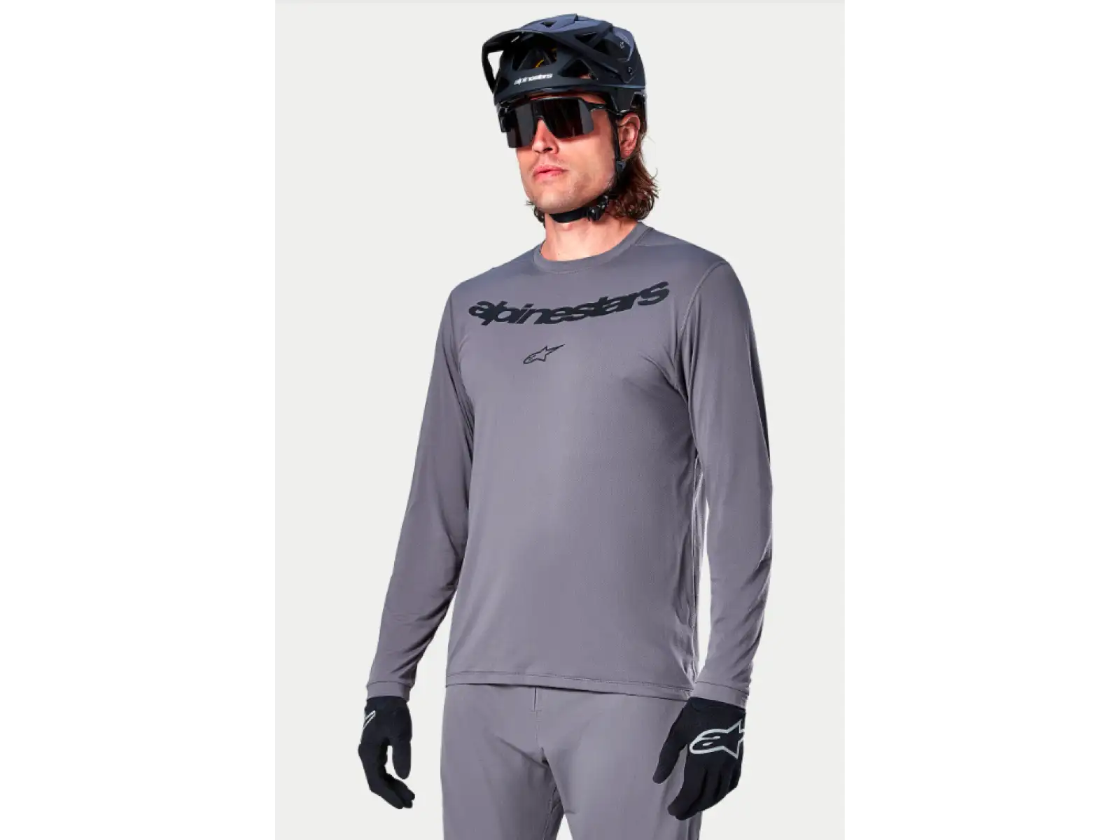 Alpinestars A-Dura Rocker pánský dres dlouhý rukáv Dark Grey