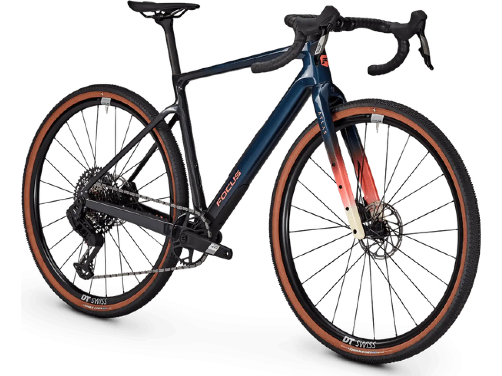 Focus Atlas 8.8 Apex gravel kolo Azurblue/Diamondblack