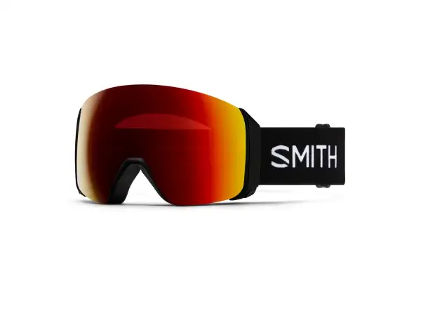 Smith 4D Mag XL lyžařské brýle Black / ChromaPop Sun Red Mirror (2 skla)