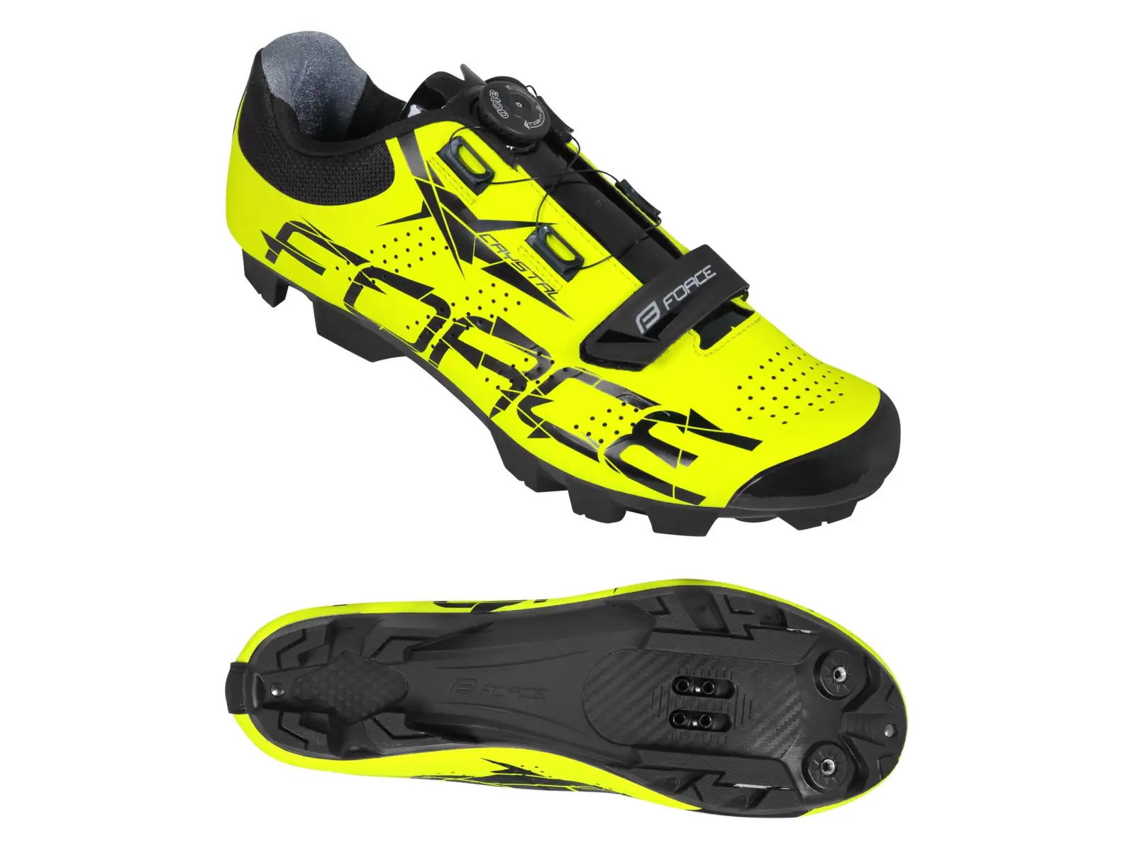 Force Crystal MTB tretry fluo