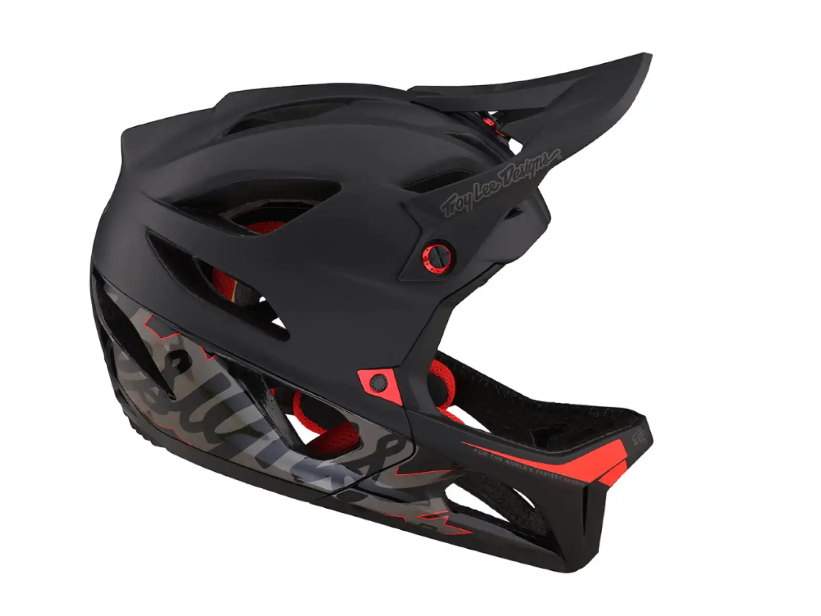 Troy Lee Designs Stage Mips přilba Signature Black