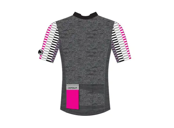 Dotout Flash pánský dres krátký rukáv Melange Dark Grey