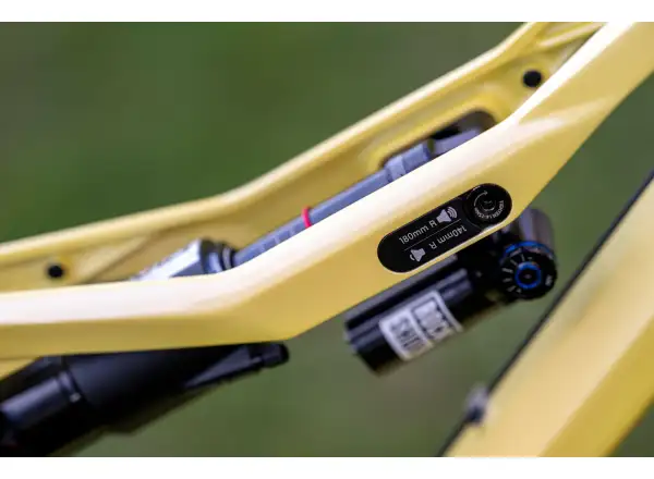 Rock Machine Whizz FS II 90 AXS horské kolo Panama Yellow