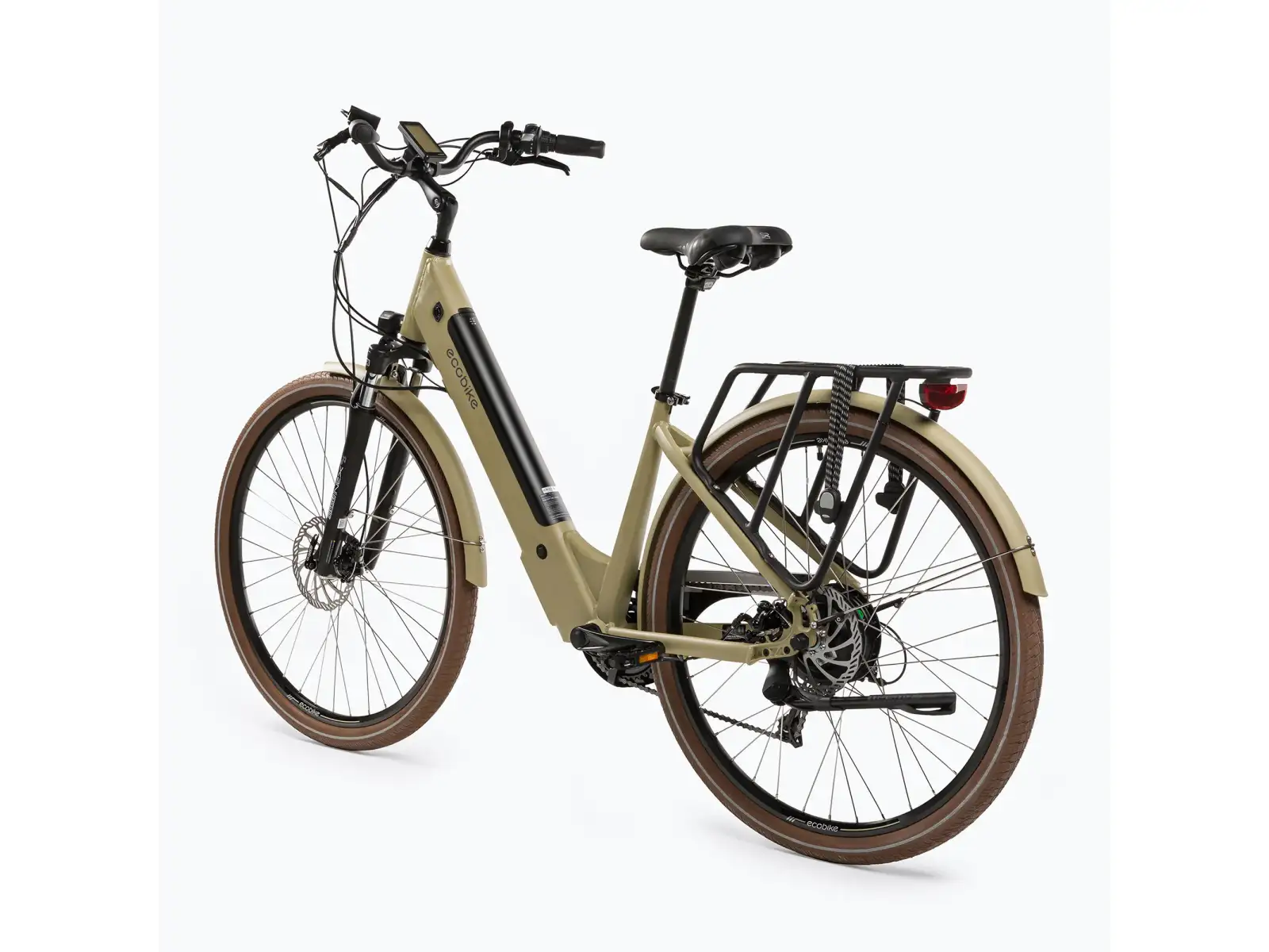 Ecobike X-City městské elektrokolo 468 Wh Cappuccino