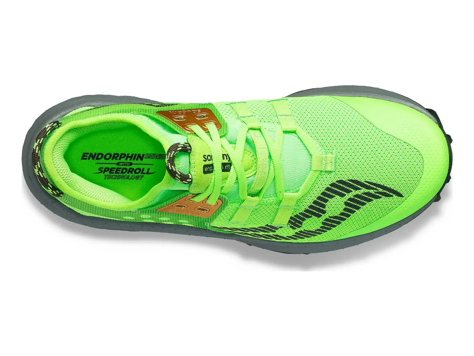Saucony Endorphin Rift pánská běžecká obuv slime/umbra