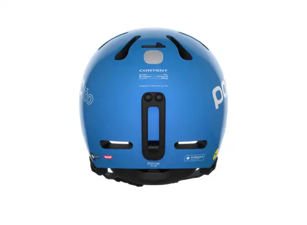 POC POCito Fornix MIPS dětská lyžařská helma Fluorescent Blue