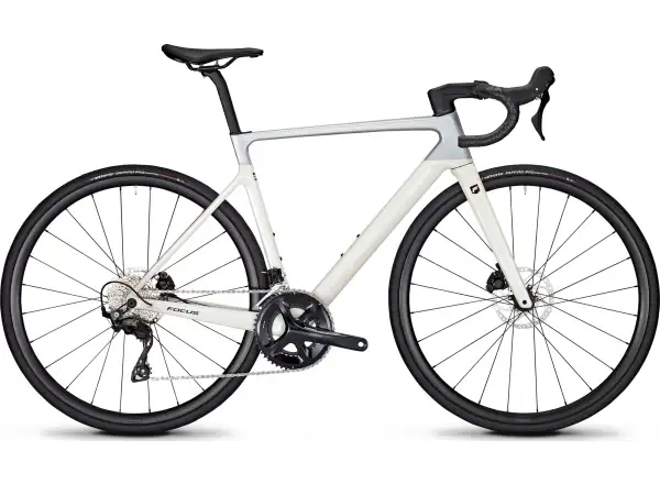 Focus Izalco MAX 8.7 DI silniční kolo Silver Glossy/White Metallic Glossy