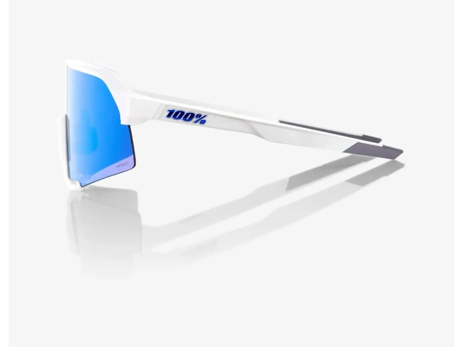 100% S3 brýle Matte White/HiPER Blue Multilayer Mirror