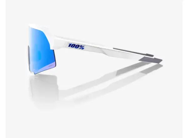 100% S3 brýle Matte White/HiPER Blue Multilayer Mirror