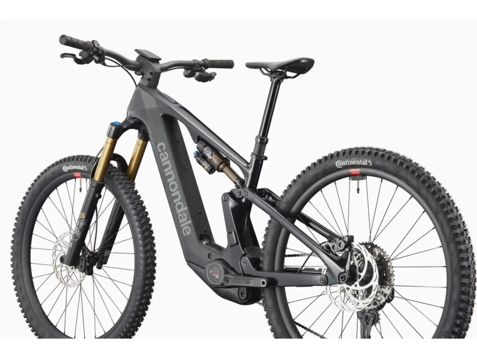 Cannondale Moterra Carbon 1 celoodpružené elektrokolo Matte Black (BBQ)
