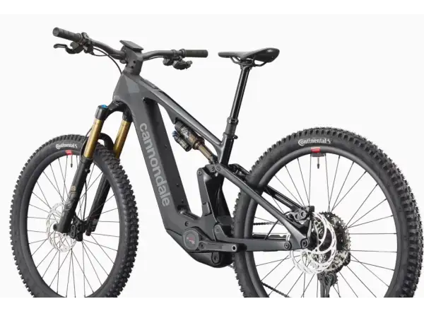 Cannondale Moterra Carbon 1 celoodpružené elektrokolo Matte Black (BBQ)