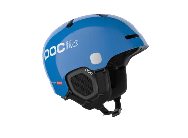 POC POCito Fornix MIPS dětská lyžařská helma Fluorescent Blue