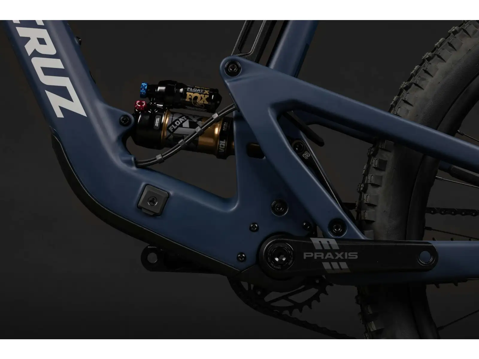 Santa Cruz Heckler SL 1 C R celoodpružené elektrokolo Matte Dark Blue