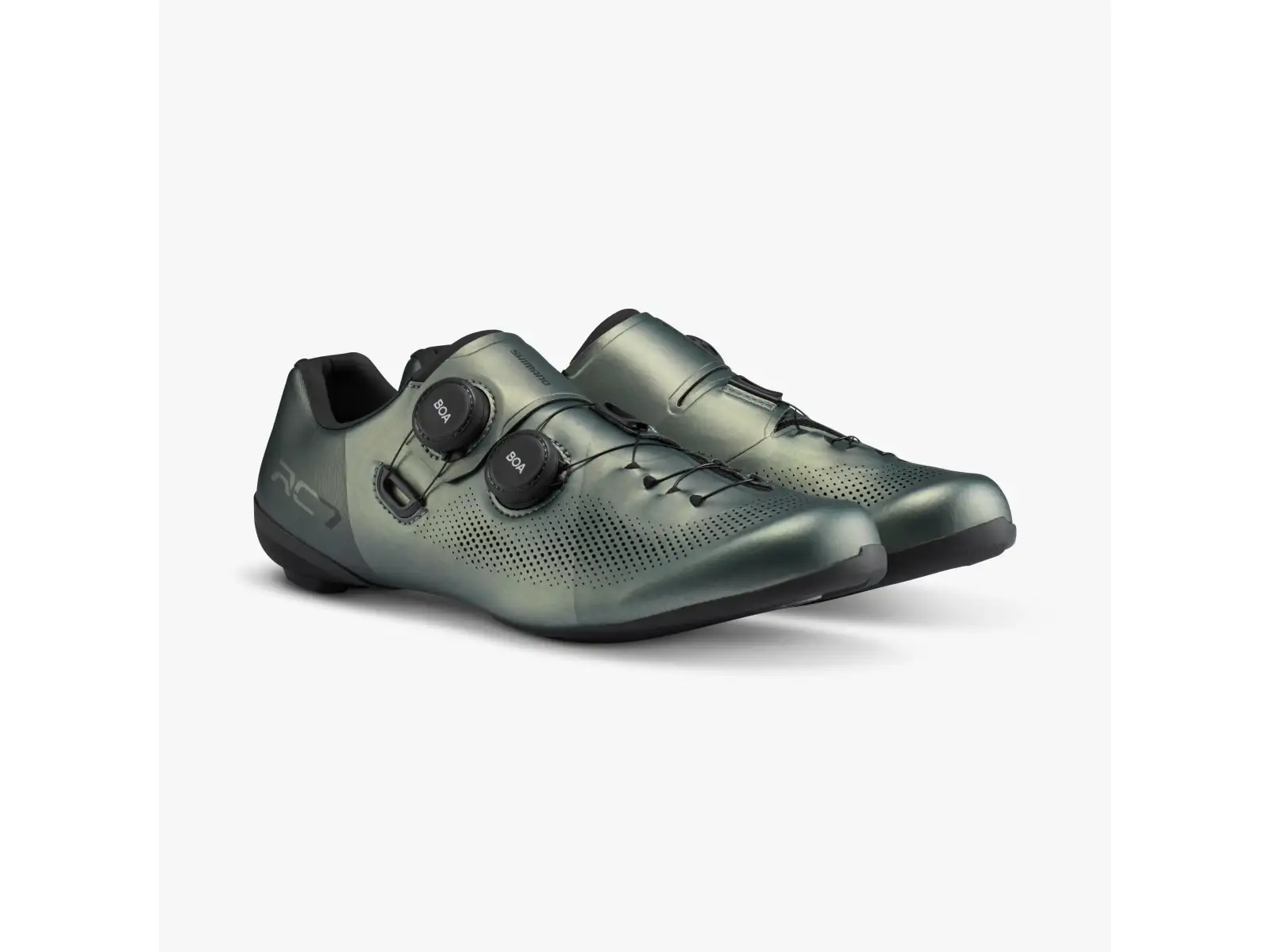 Shimano SH-RC703 pánské silniční tretry zelená