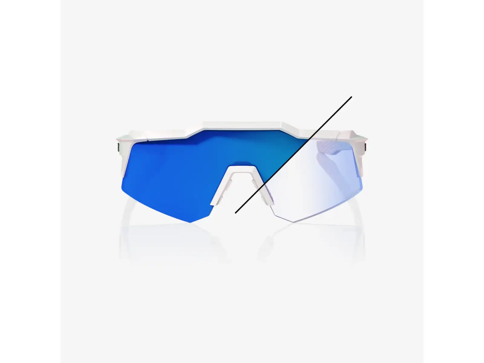 100% Speedcraft brýle XS LE Bastille Blue Mirror Photochromic