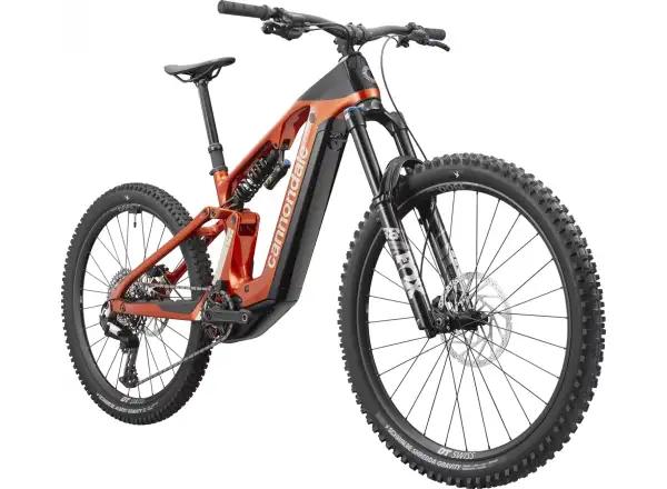 Cannondale Moterra Carbon LT 1 celoodpružené elektrokolo Fire Orange (FOR)
