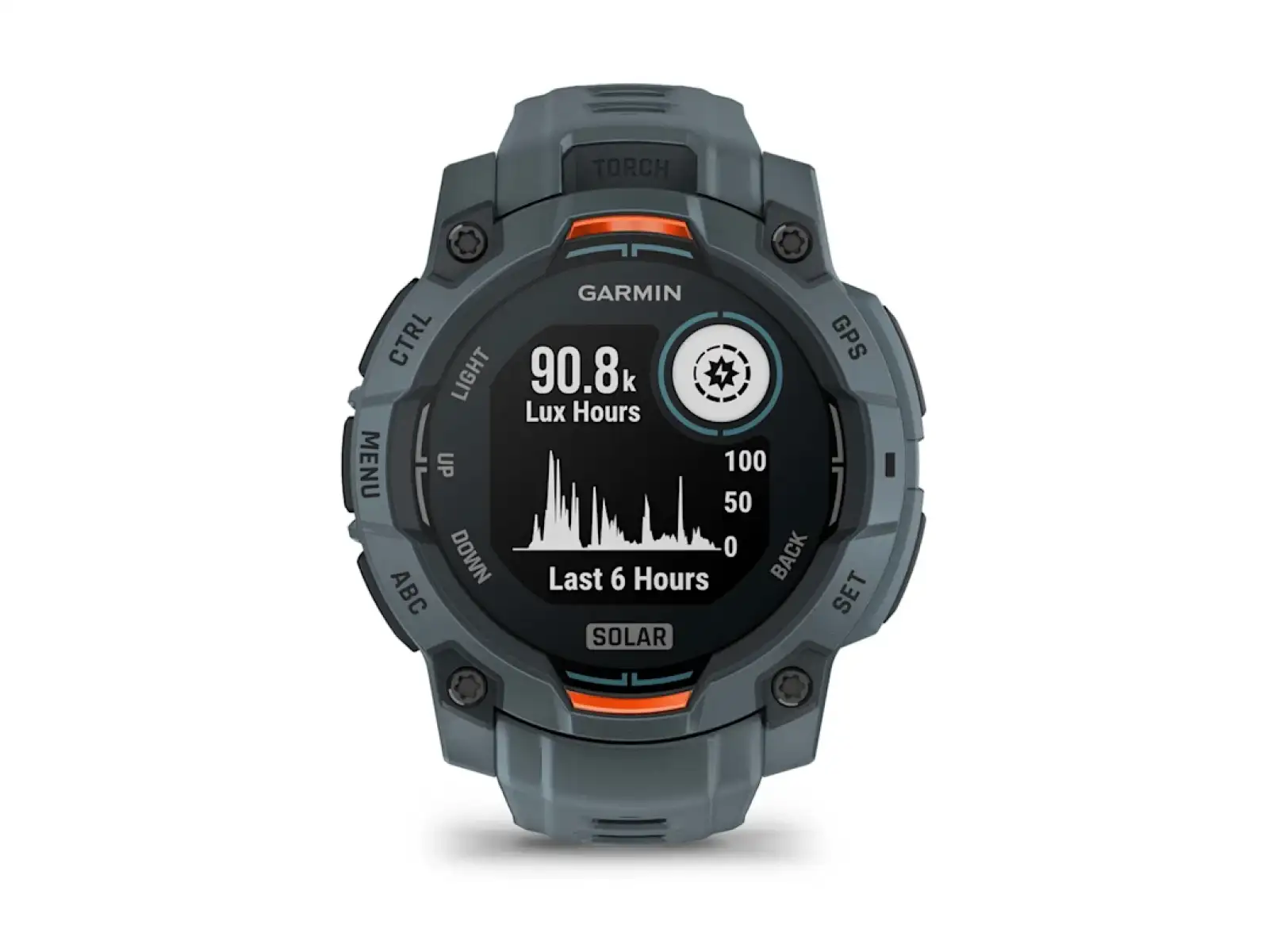 Garmin Instinct 3 Solar 45 mm chytré hodinky Twilight/Twilight pásek