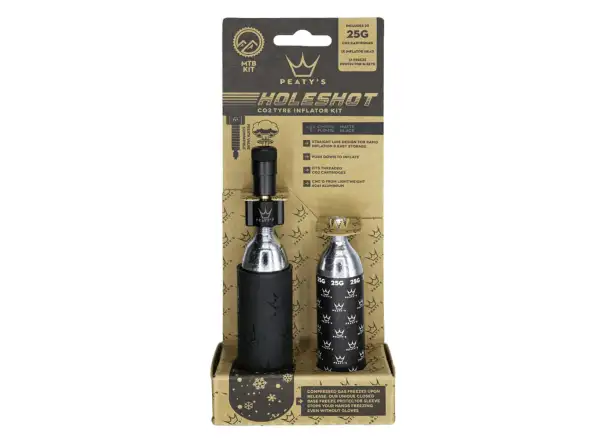 Peatys Holeshot CO2 sada 25 g Black