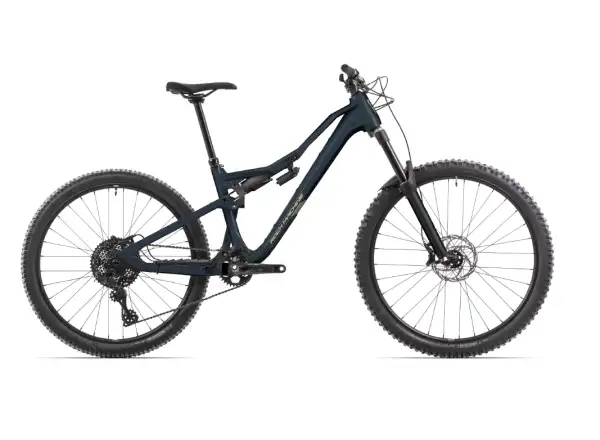 Rock Machine Whizz FS I 90 AXS horské kolo Matte Milionaire Blue