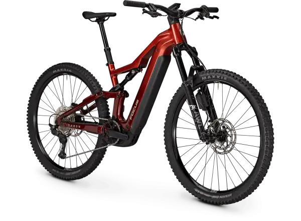 Focus THRON 9 720Wh celoodpružené elektrokolo Maroonred / Darkmaroon