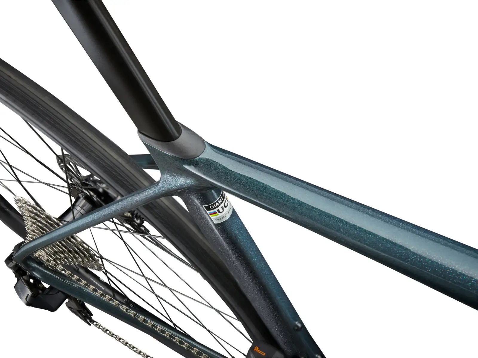 Giant TCR Advanced 1 gravel kolo Asphalt Green