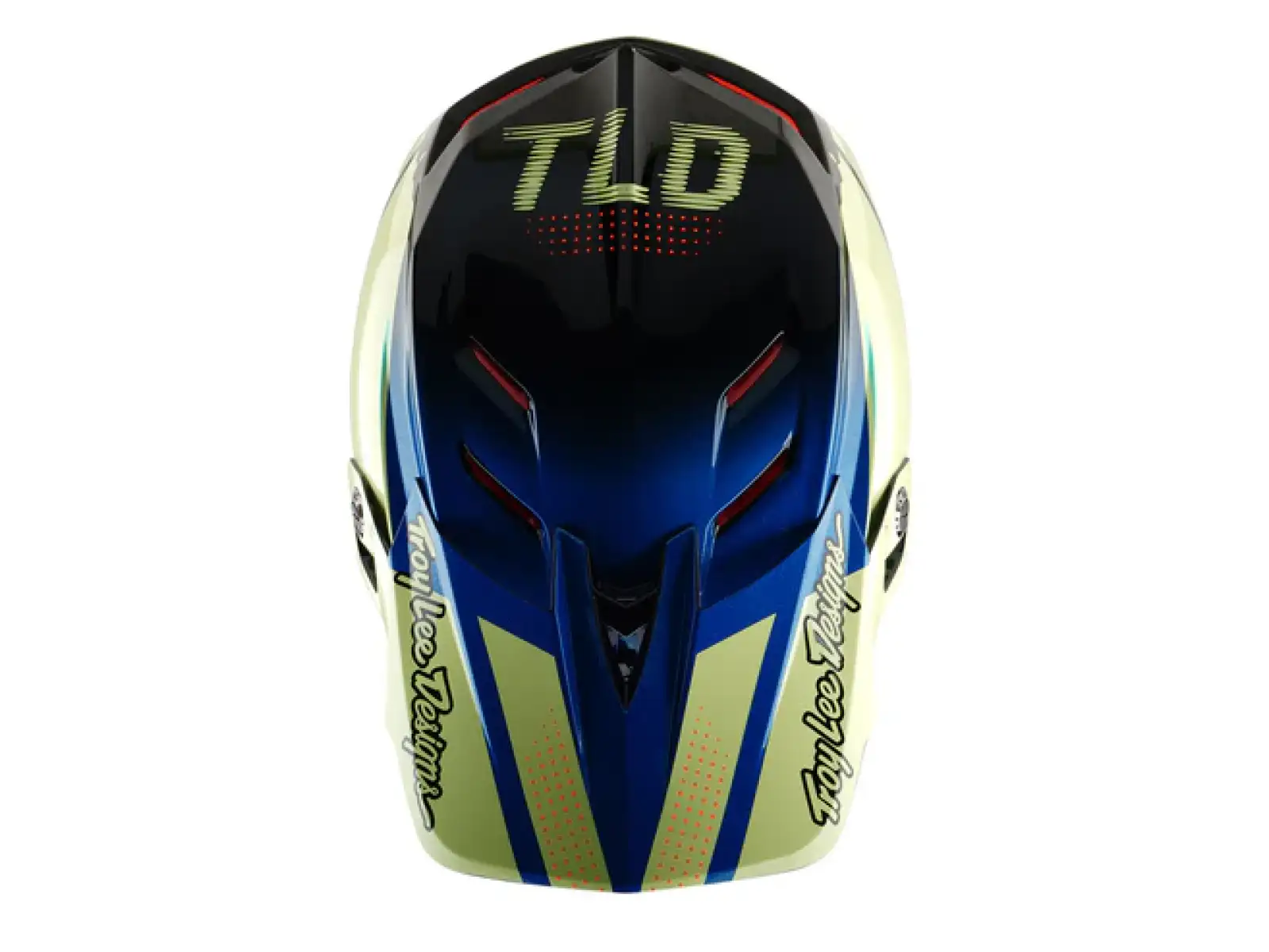 Troy Lee Designs D4 Composite přilba Drip Glo Yellow
