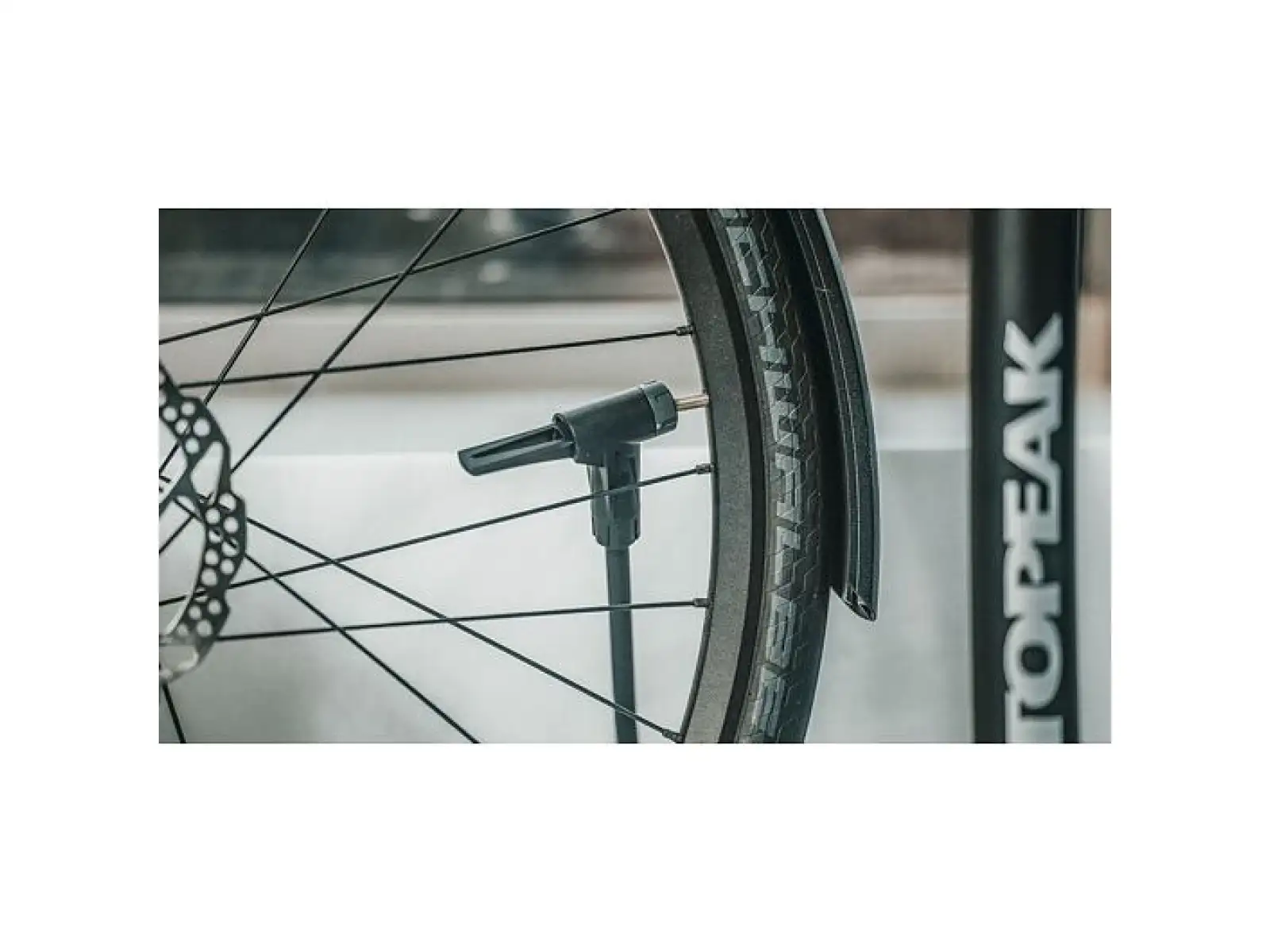 Topeak JoeBlow Urban EX dílenská pumpa černá/žlutá