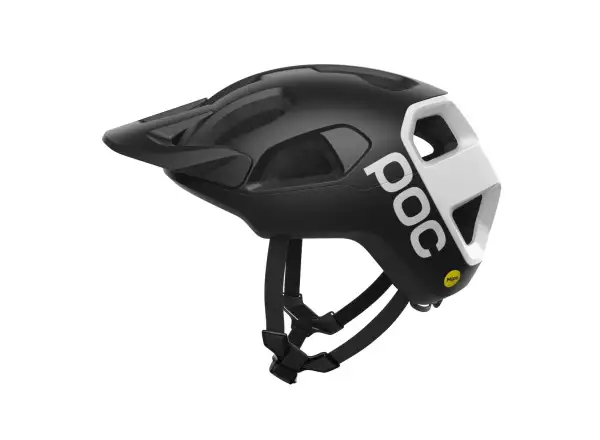 POC Cularis přilba Uranium Black Matt/Hydrogen White/Logo