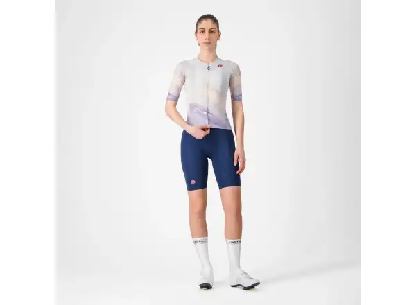 Castelli Aero Pro 8S dámský dres krátký rukáv Multicolor Purple