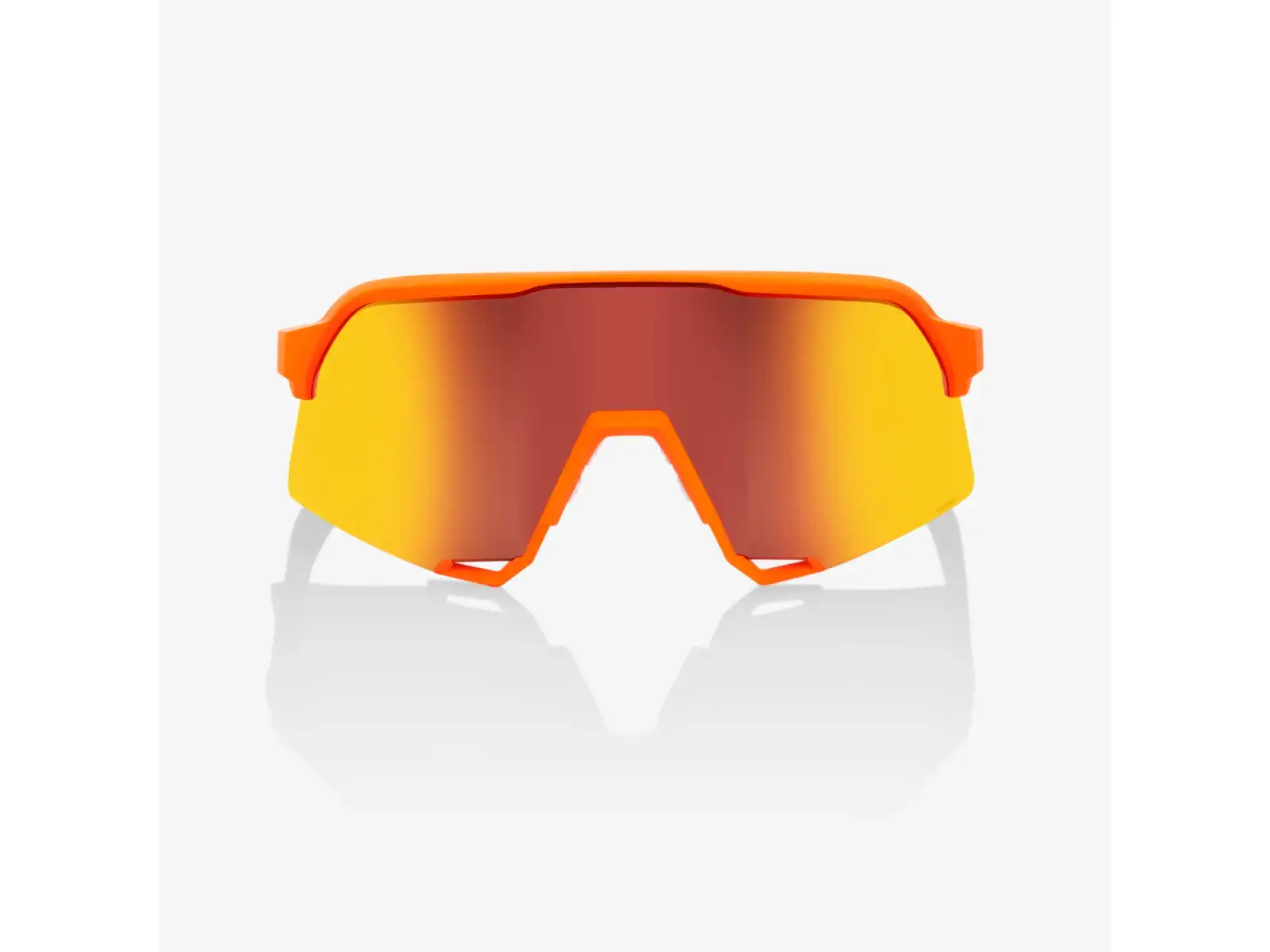 100% S3 brýle Soft Tact HiPER Neon Orange/Red Multilayer