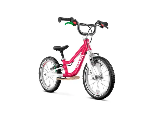 Woom GO 1 Plus Hot Pink 14 dětské odrážedlo