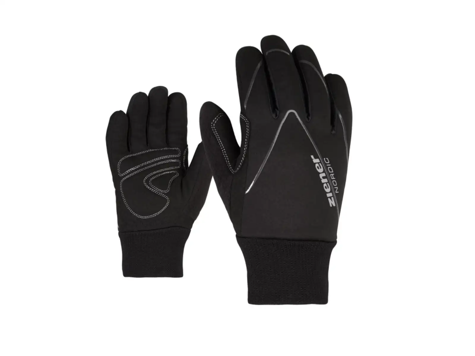 Ziener Unico Junior dětské zimní rukavice Black