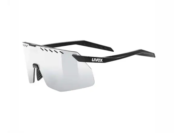 Uvex Pace Stage S cyklistické brýle Black matt/Mirror Silver