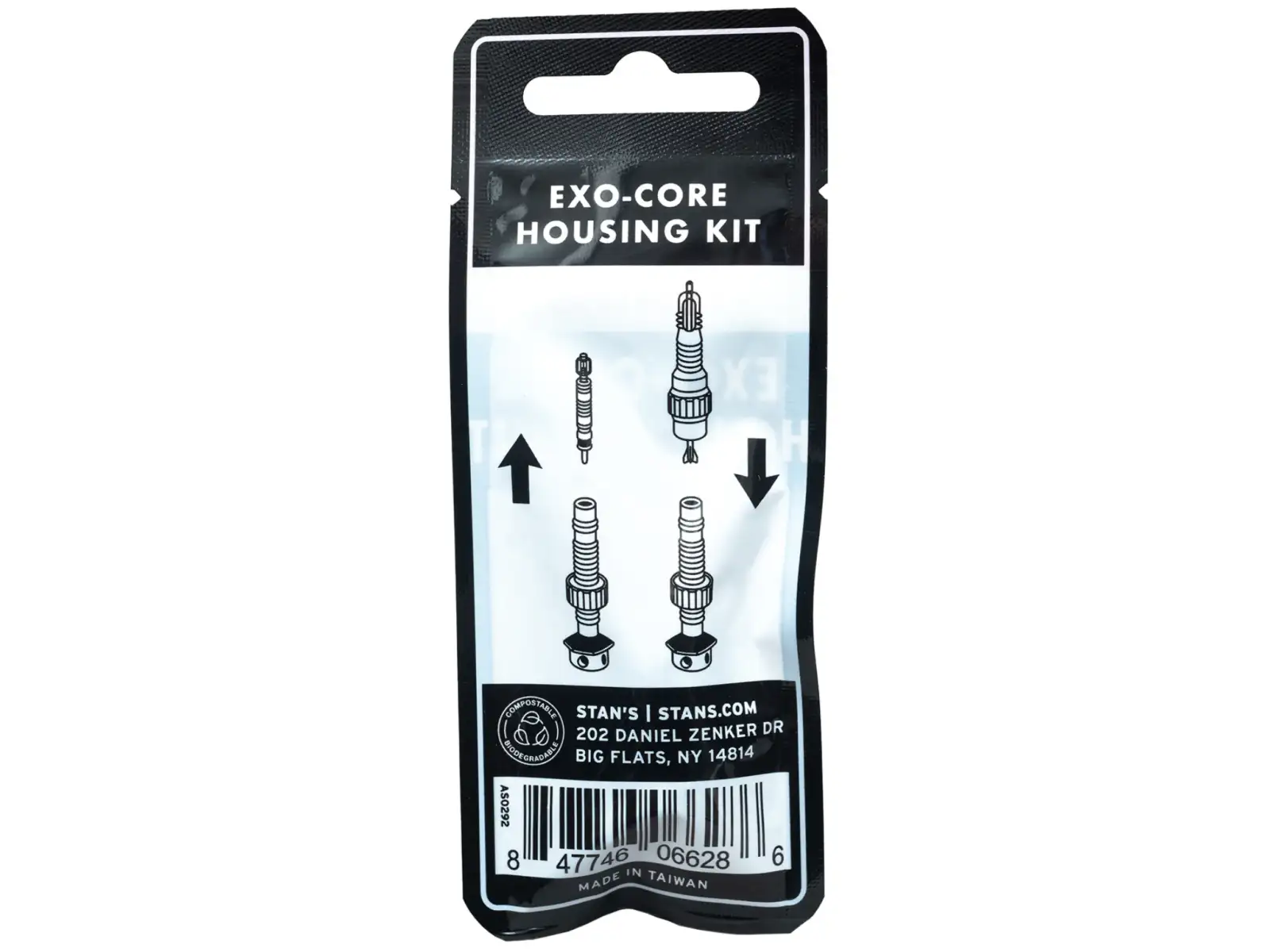 No Tubes Tubeless Exo-Core Housing Kit - pár