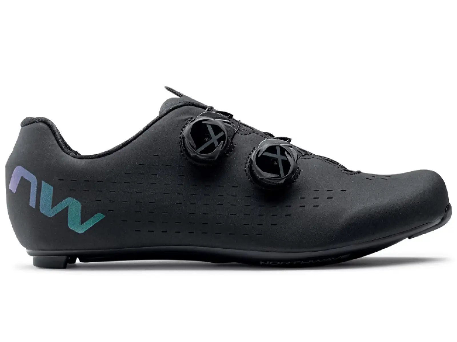 Northwave Revolution 3 silniční pánské tretry Black/Iridescent
