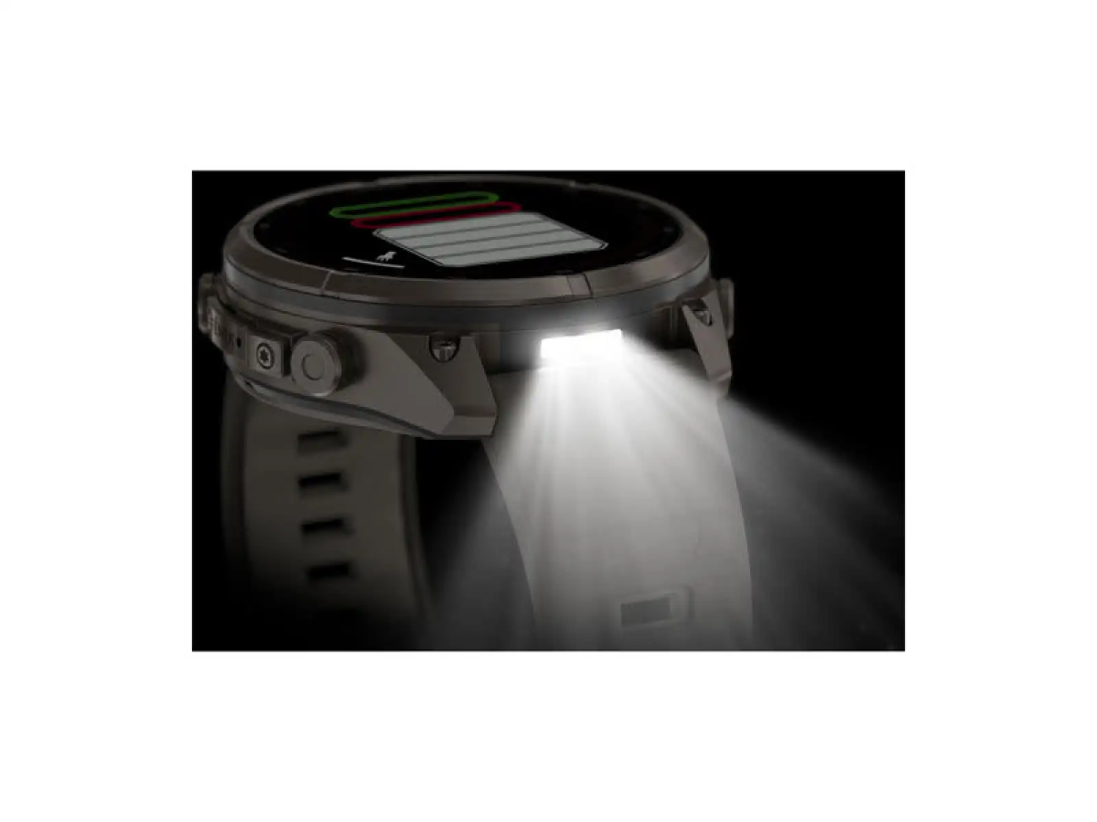 Garmin Fénix 9 Pro inReach Solar 47 mm chytré hodinky Titanium Pebble Gray/Silver Gray